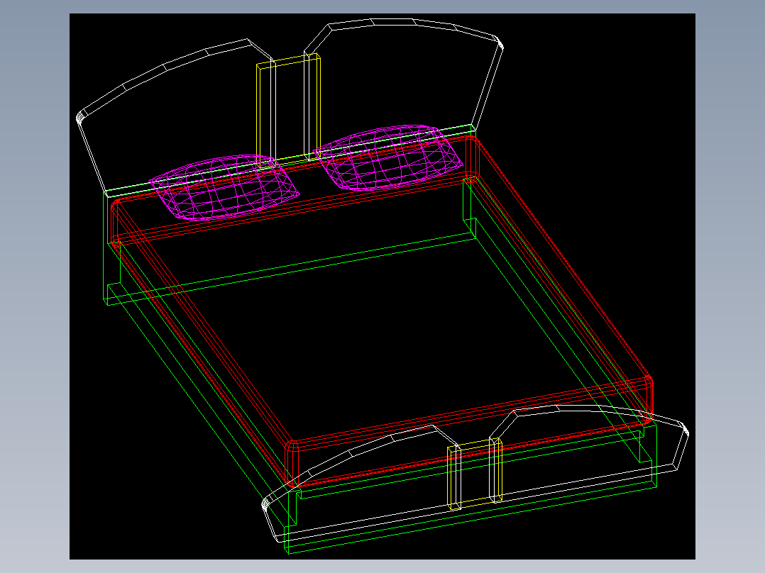 室内家具及植物三维模型二-CA035