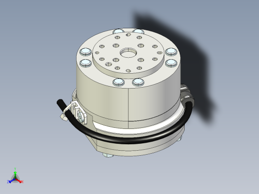 爱普生EPSON机器人力传感器-S250P_rev1正等轴测缩略图
