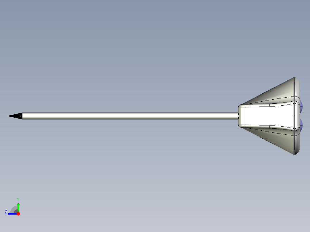 温度计图纸右视图