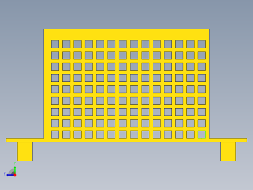 水上垃圾清理船三维UG模型右视缩略图