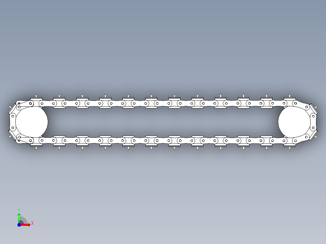 甜木薯收获机3D建模图纸 INVENTOR设计前视图