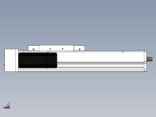 Toyo东佑达直线模组-ECH17-200-BL-400W+煞車右视缩略图