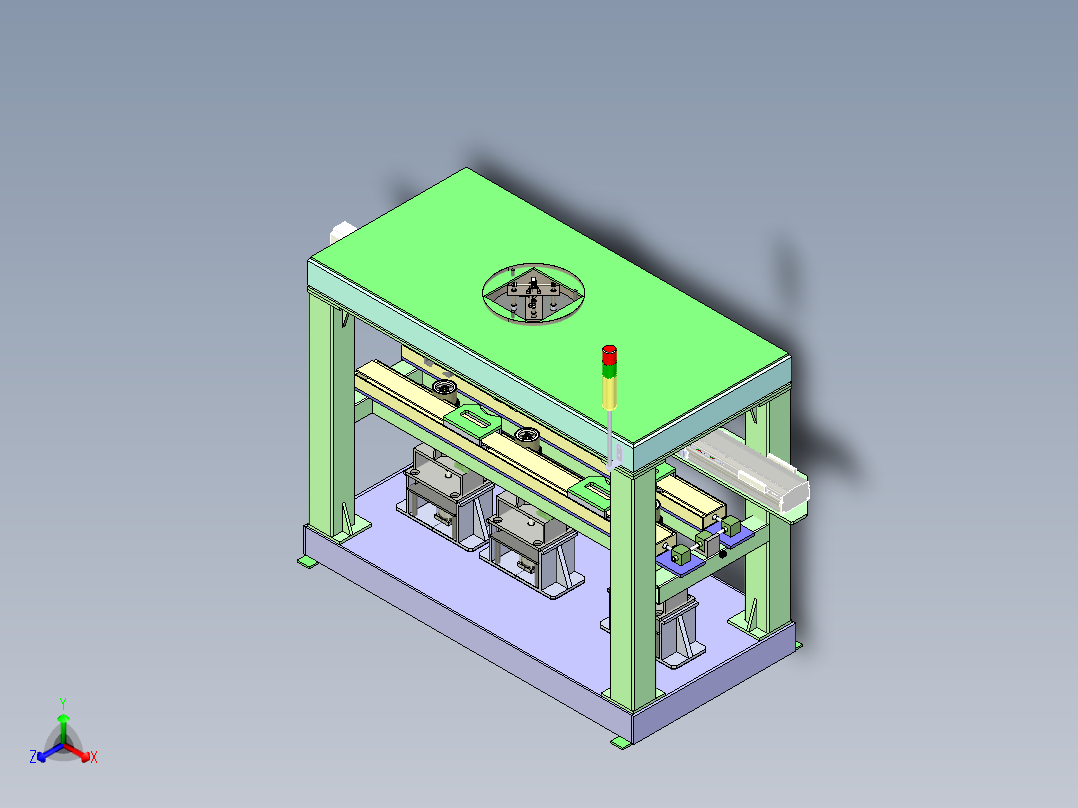 A12_非标总成焊机（焊机结构+移栽机构+顶升机构）SW2018