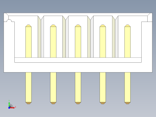 JST-B5B-EH-A前视缩略图