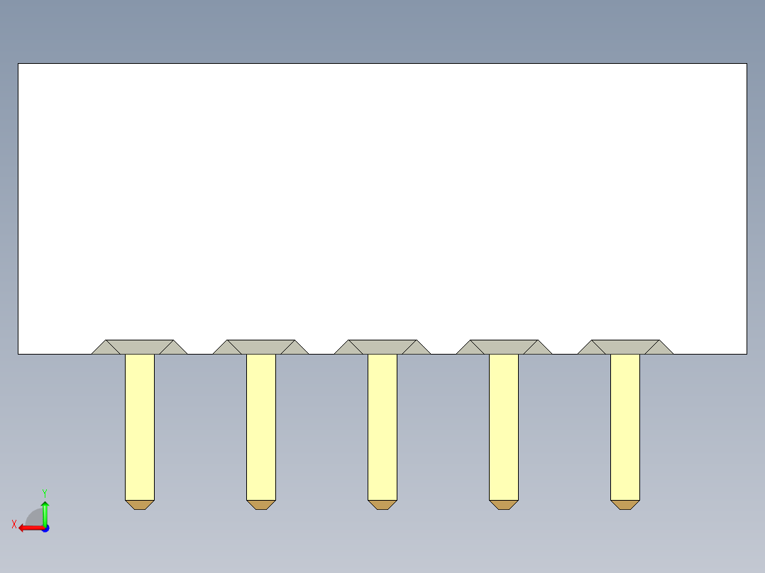 JST-B5B-EH-A后视图