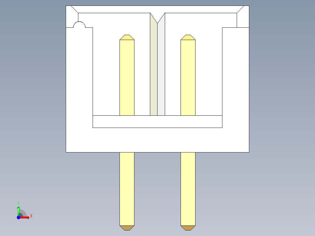 JST-B2B-EH-A前视图