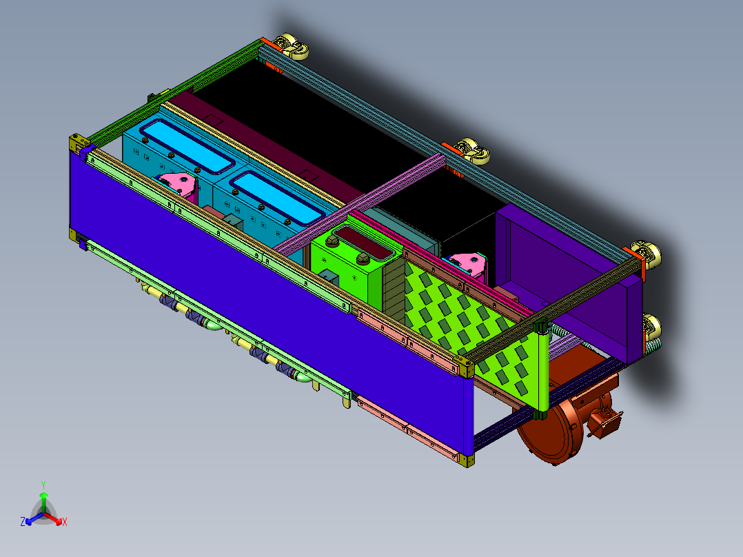 平面自动喷淋流水线