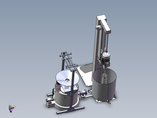 农药生产用原料溶解装置
