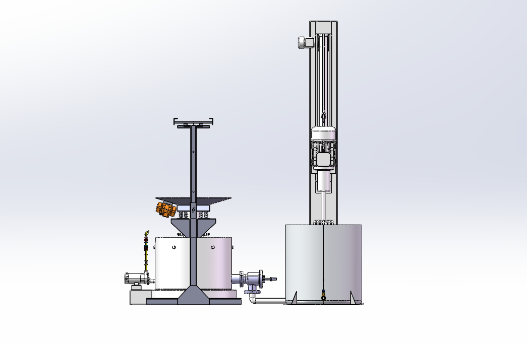 农药生产用原料溶解装置