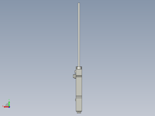 基恩士PS-T2_kc图纸模型后视缩略图