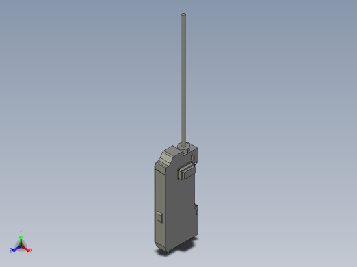 基恩士PS-T2_kc图纸模型正等轴测缩略图