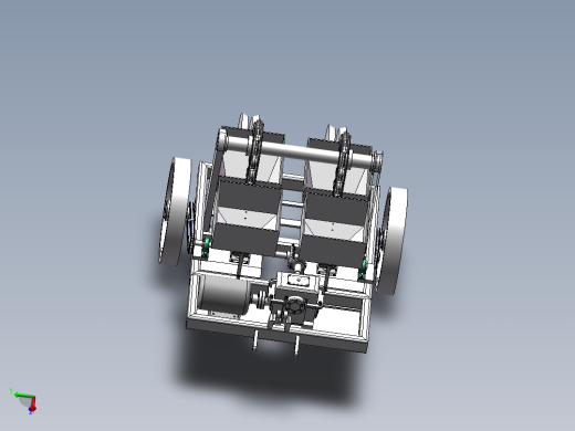 马铃薯播种机三维