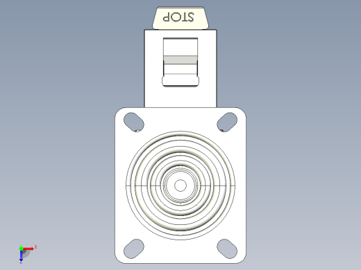 型材-KJN 259791 125MM WHEEL俯视缩略图
