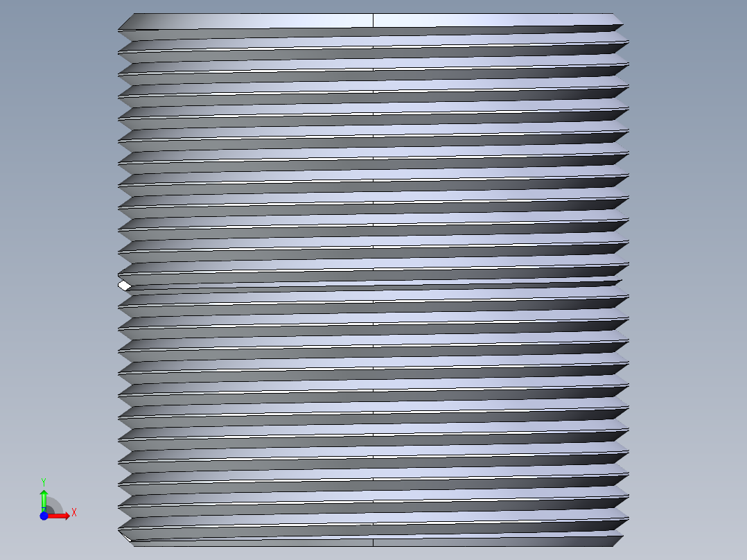 CPVC管件33-Sch80_Nipple_MPTxMPT_9861-292_2.5in x 3in前视图