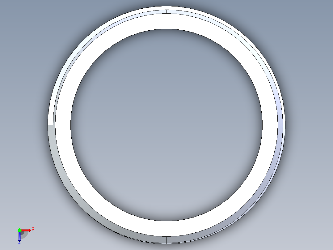 CPVC管件33-Sch80_Nipple_MPTxMPT_9861-292_2.5in x 3in俯视图