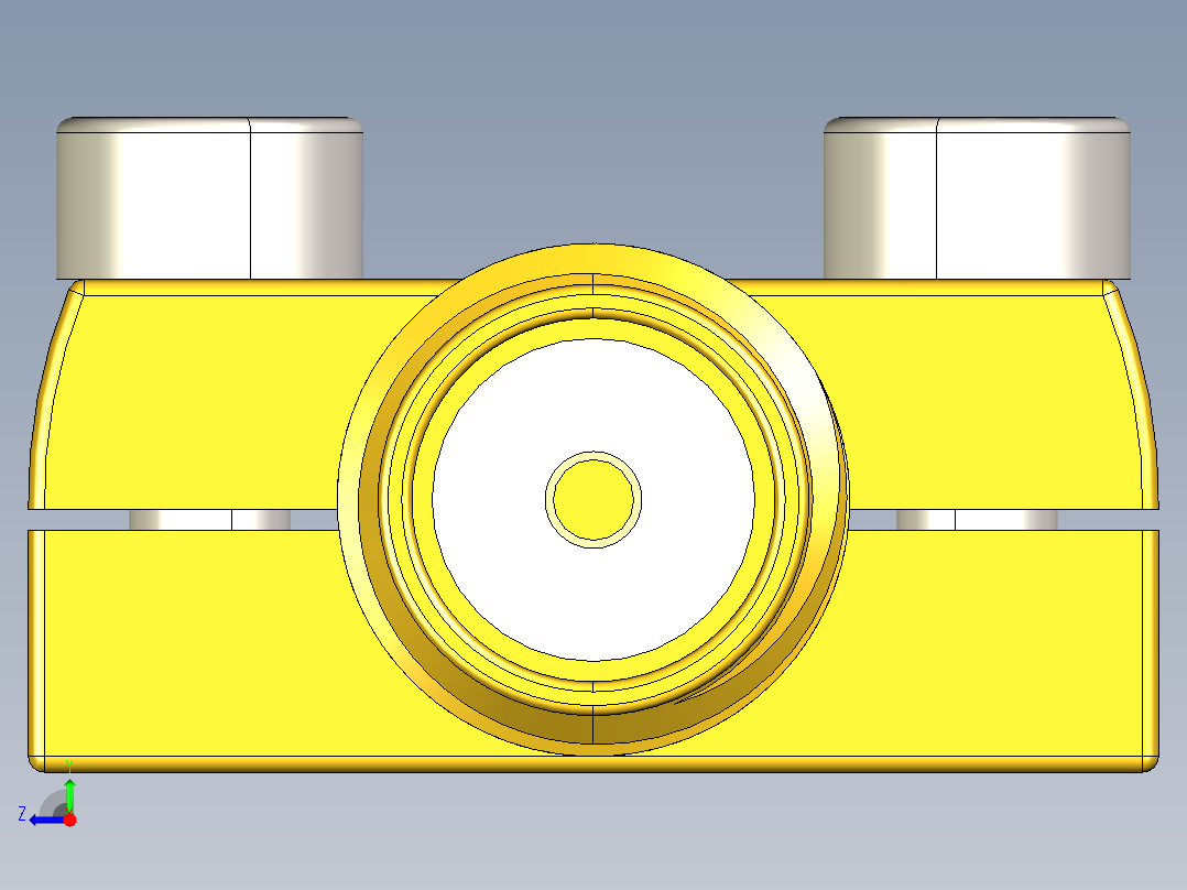 SMA接口50右视图