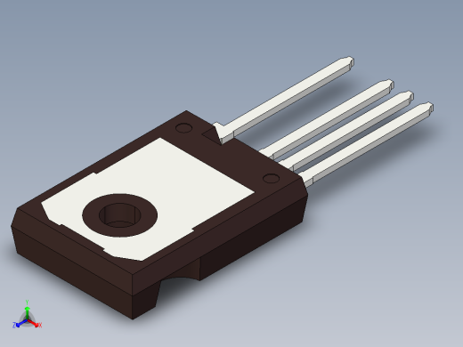 TO-247_4封装电子器件合集正等轴测缩略图
