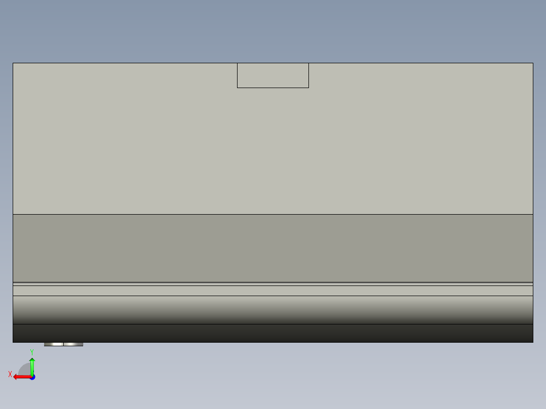 基恩士KV-24DT(P)_kc图纸模型后视图