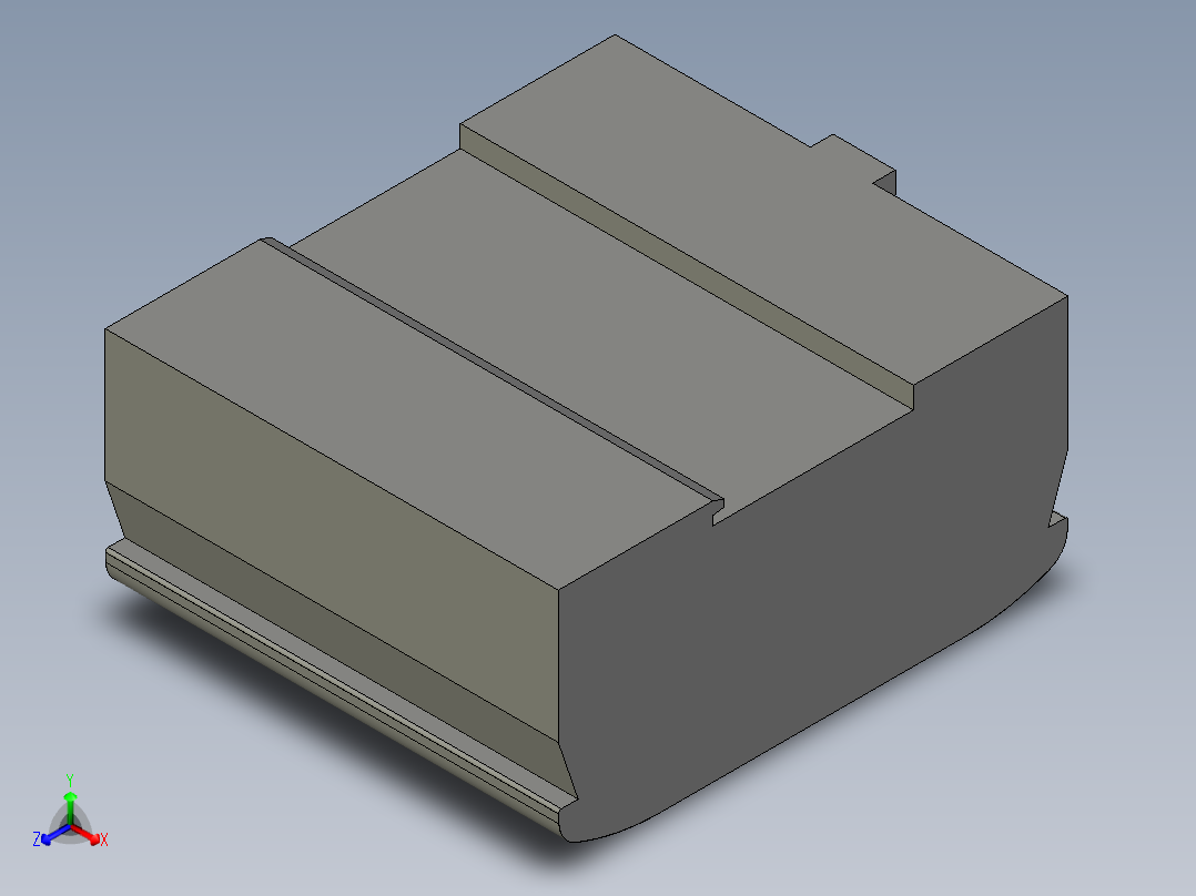 基恩士KV-24DT(P)_kc图纸模型正等轴测图