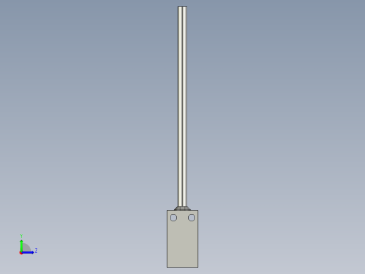 基恩士FU-11_kc图纸模型左视缩略图