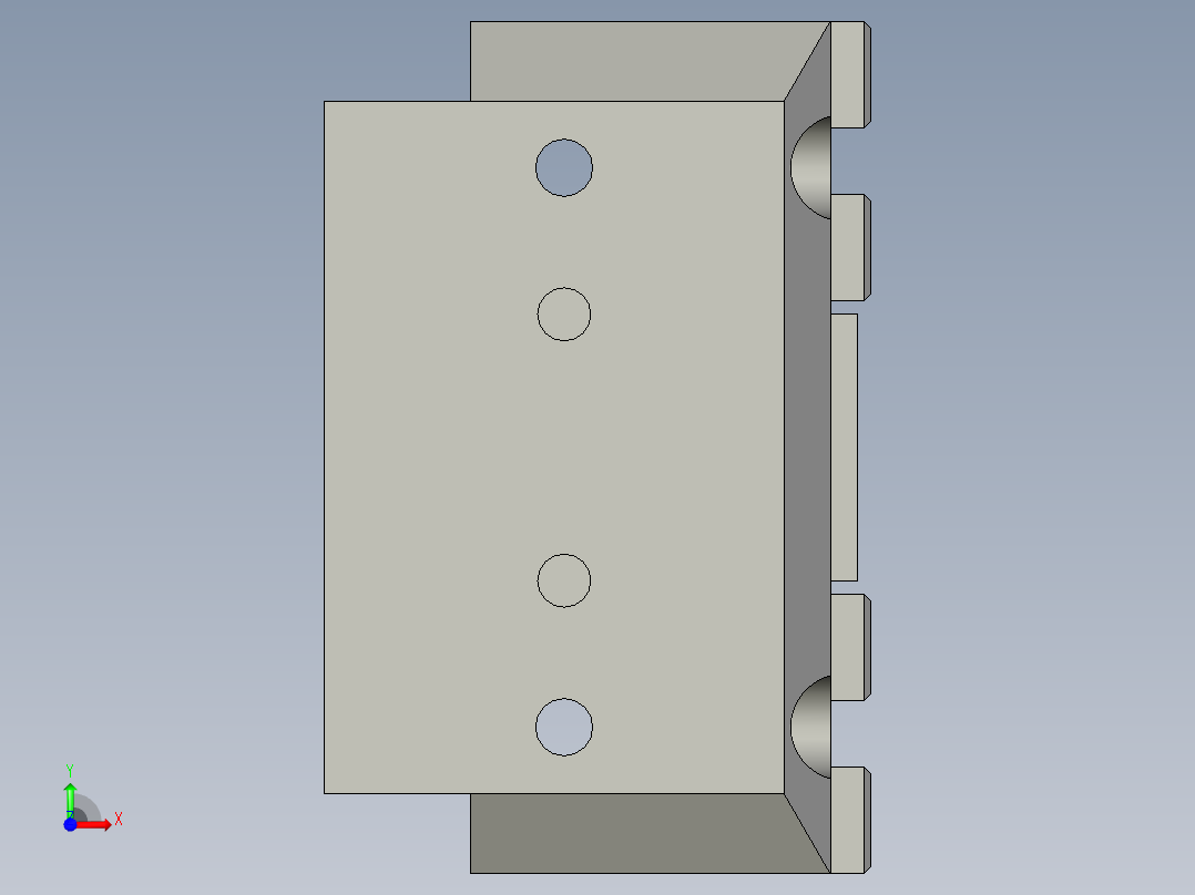 普通气爪PH15-25S前视图