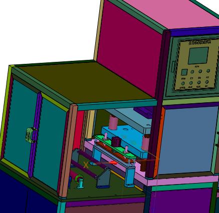 锂离子电池封装壳体冲坑装置