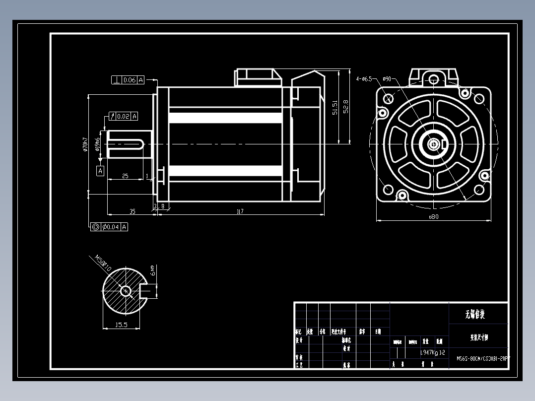 电机MS6S-80CS(M)30B1-20P7.dwg
