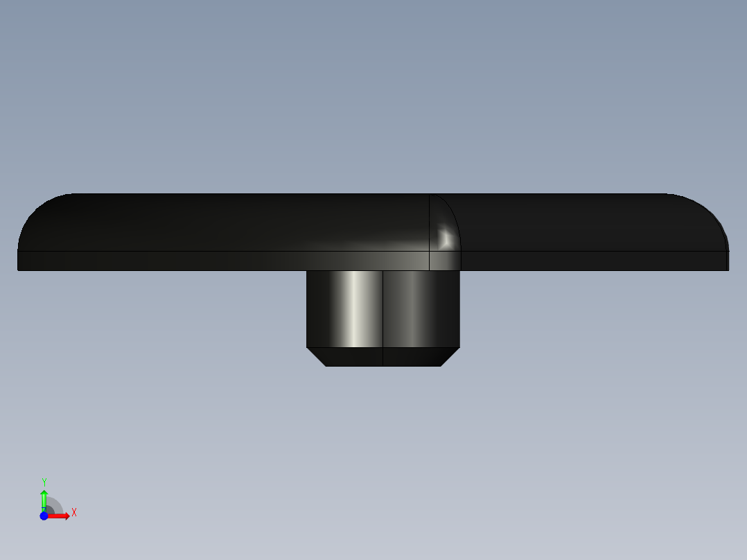 型材-BR 30X60_COVER CAP 3842524052前视图