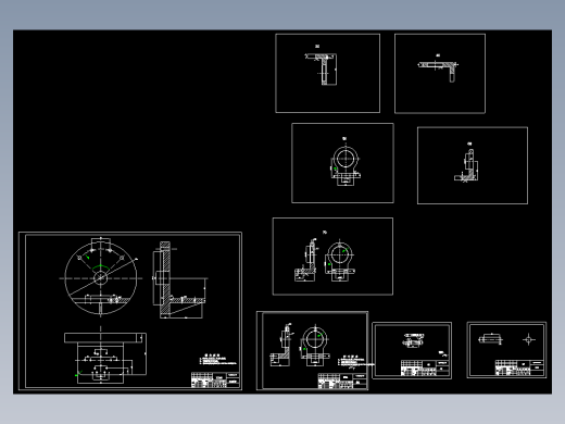 1H044-支架零件的加工工艺及夹具设计-车Φ60孔的车床夹具