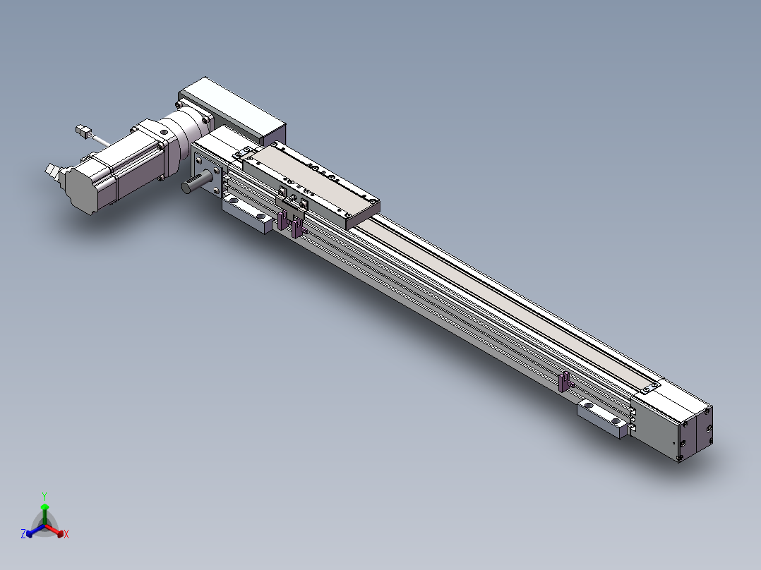 欧规同步带GTB65-LT-400W正等轴测图