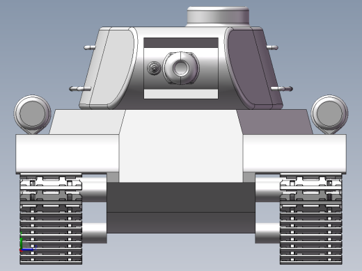 T-34练习作 3D模型左视缩略图