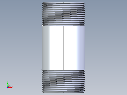 CPVC管件33-Sch80_Nipple_MPTxMPT_9861-297_2.5in x 6in前视缩略图