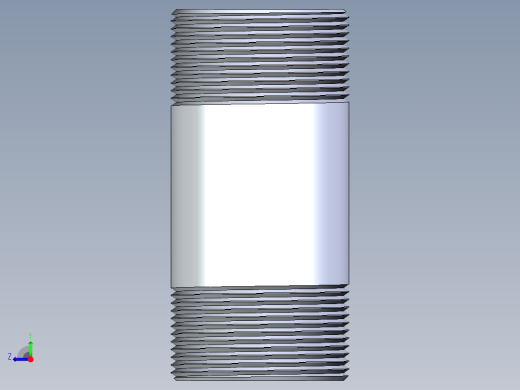 CPVC管件33-Sch80_Nipple_MPTxMPT_9861-297_2.5in x 6in右视缩略图