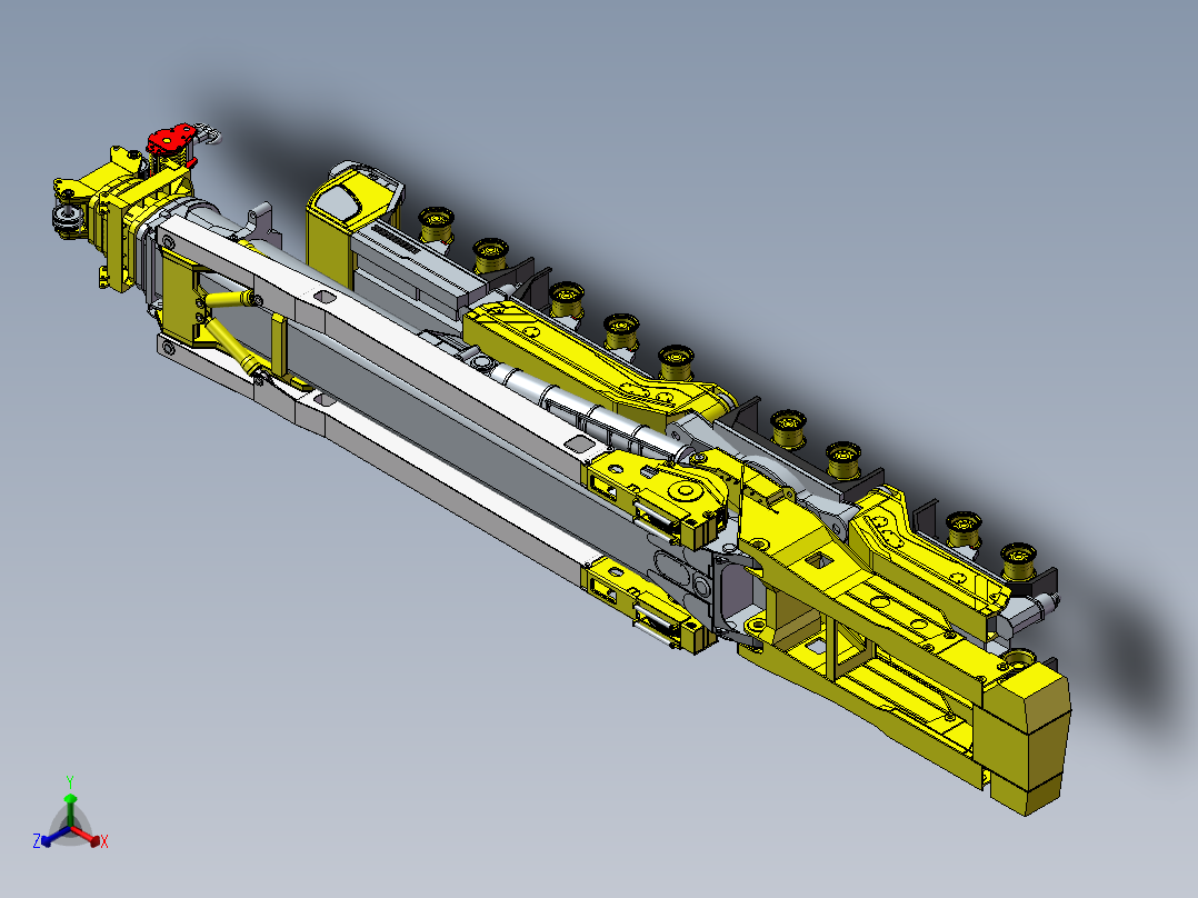 起重机模型设计正等轴测图