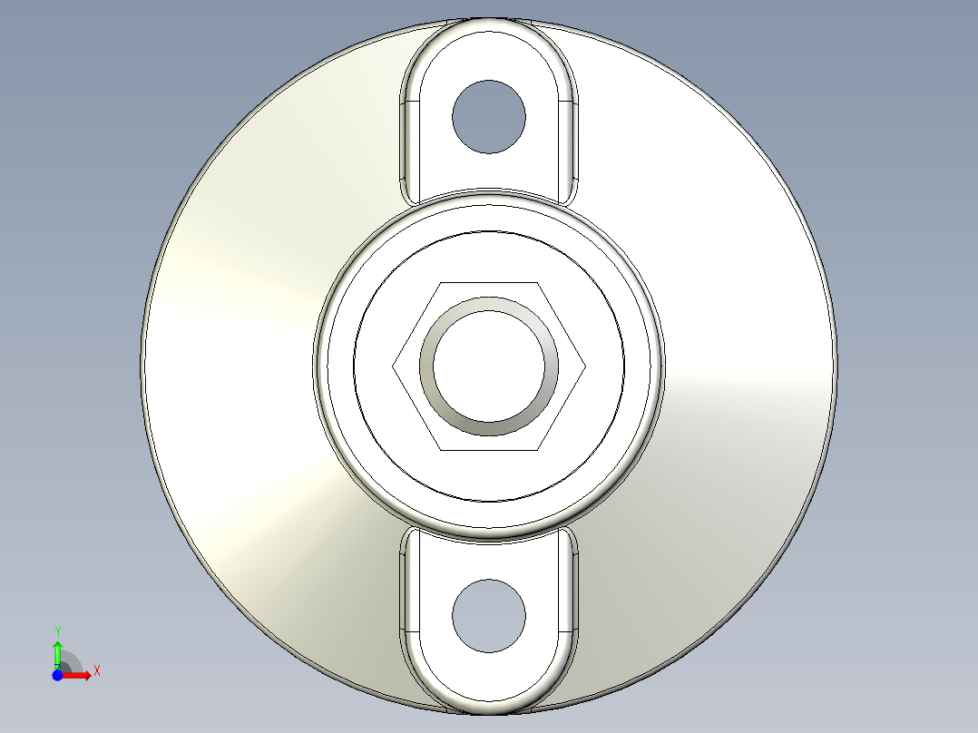 工程塑膠固定腳座5540,5541-3D多系列多零件图纸模型前视图