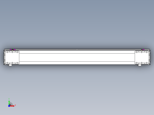 威洛博LC系列3d模型模组2LC22H2Y-S1700前视缩略图
