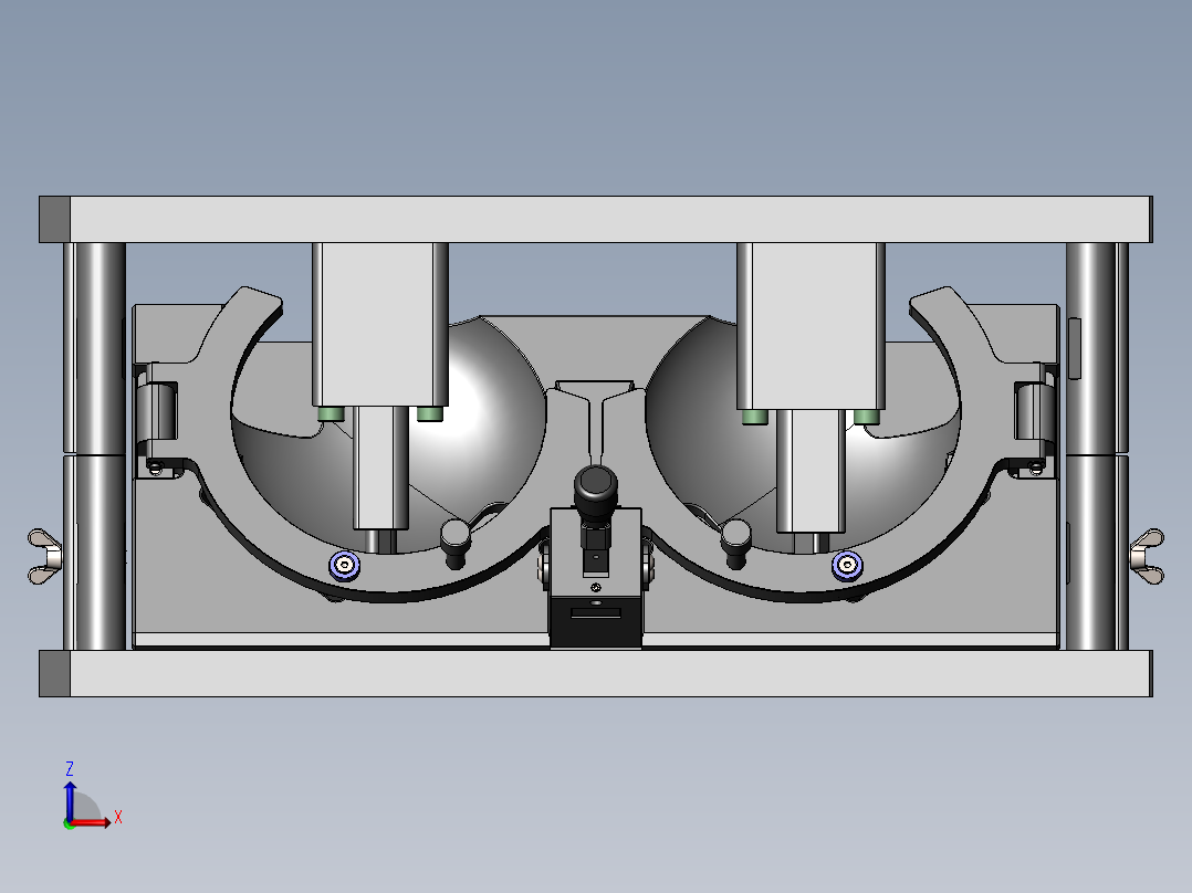 上盖包布件热熔治具