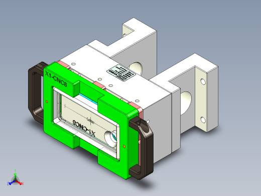 X1笔记本CNC工装夹具三维模型-CNC8-0120