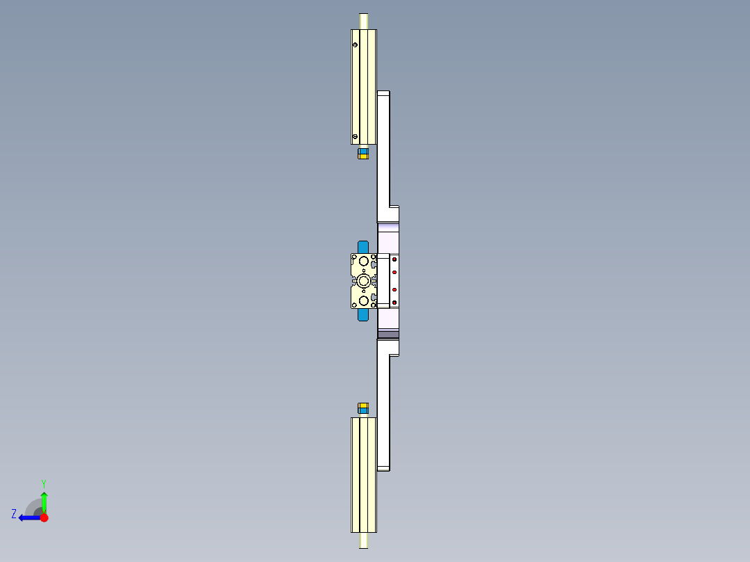Z581C-笔记本CNC工装夹具三维模型CNC6shebian-20151203右视图