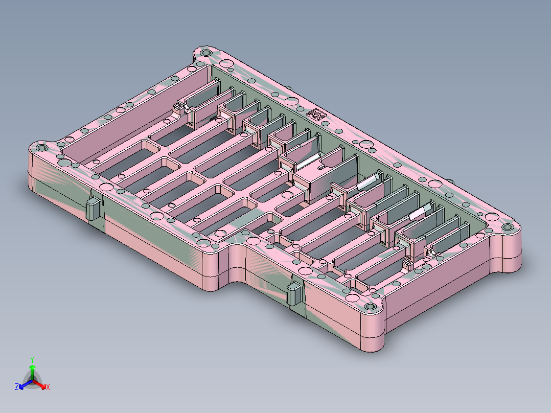 PO9-笔记本CNC工装夹具三维模型CNC1-0721主视图