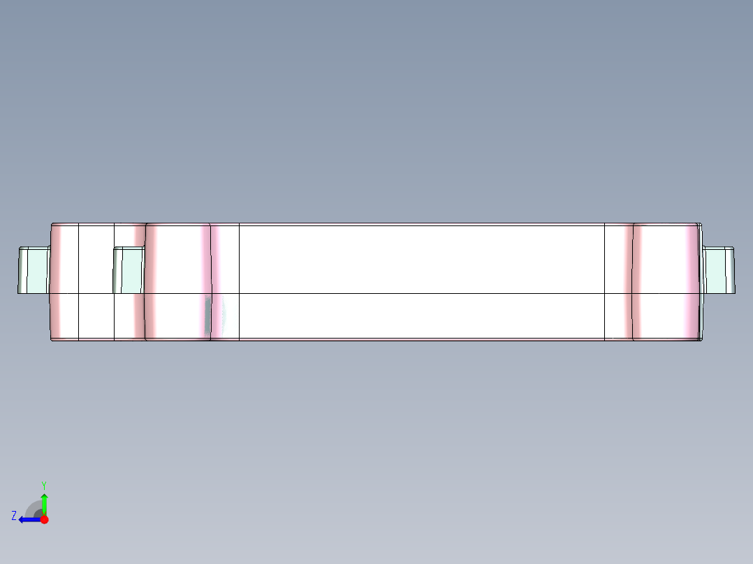 PO9-笔记本CNC工装夹具三维模型CNC1-0721右视图