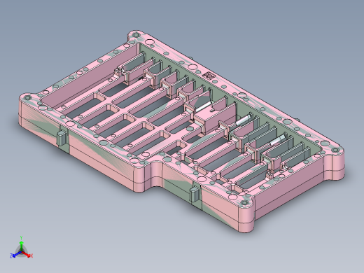 PO9-笔记本CNC工装夹具三维模型CNC1-0721正等轴测缩略图
