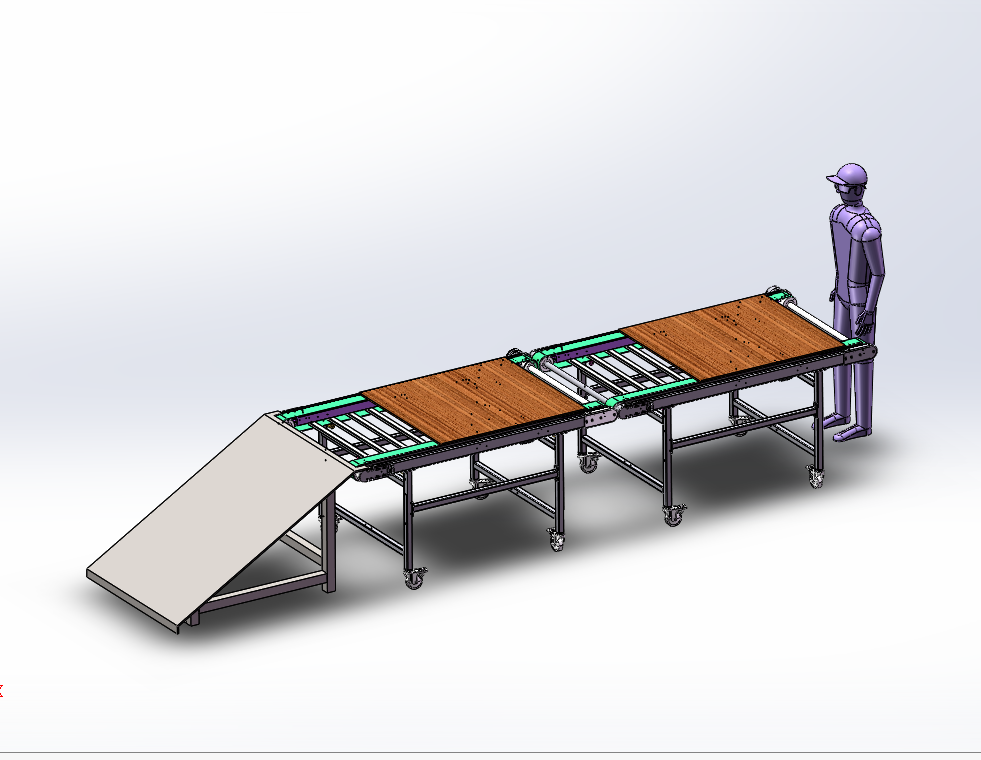 大型输送带机器sw18可编辑