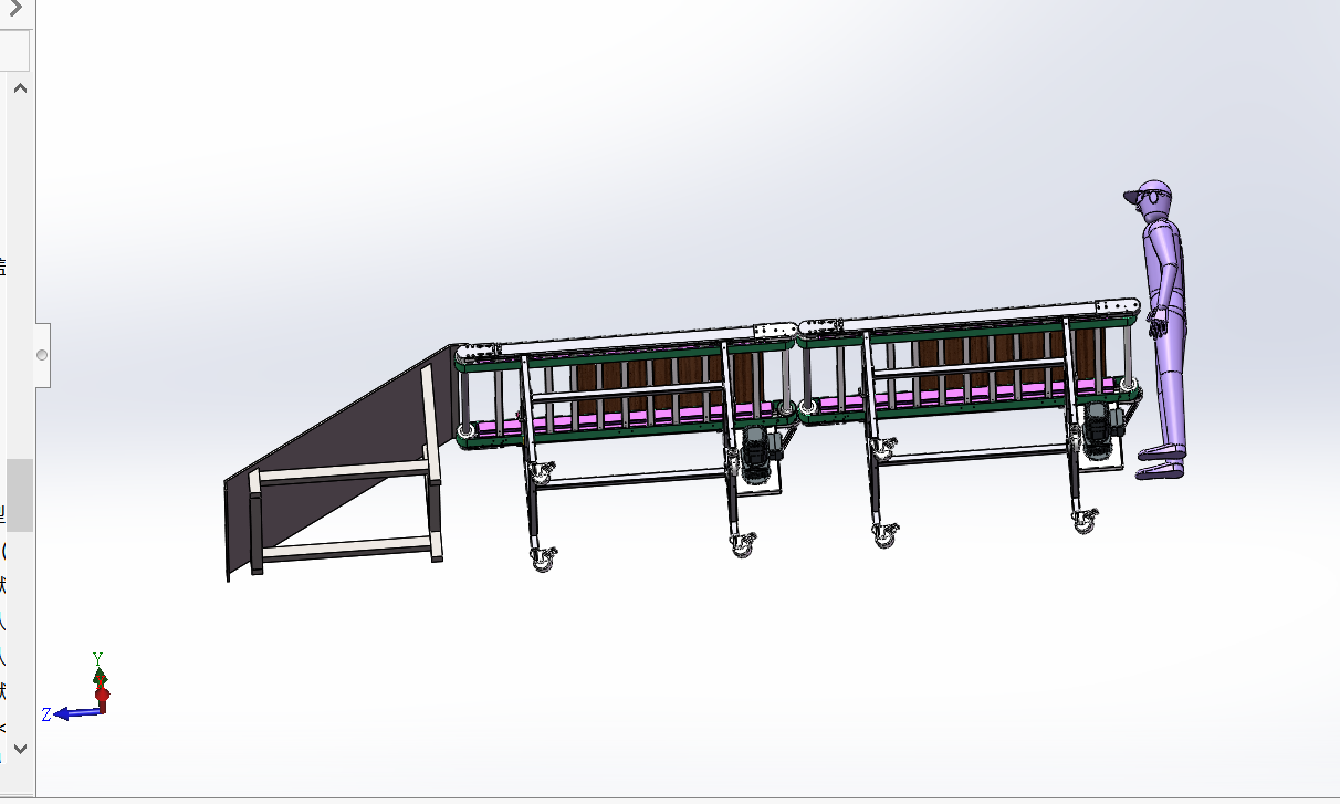 大型输送带机器sw18可编辑