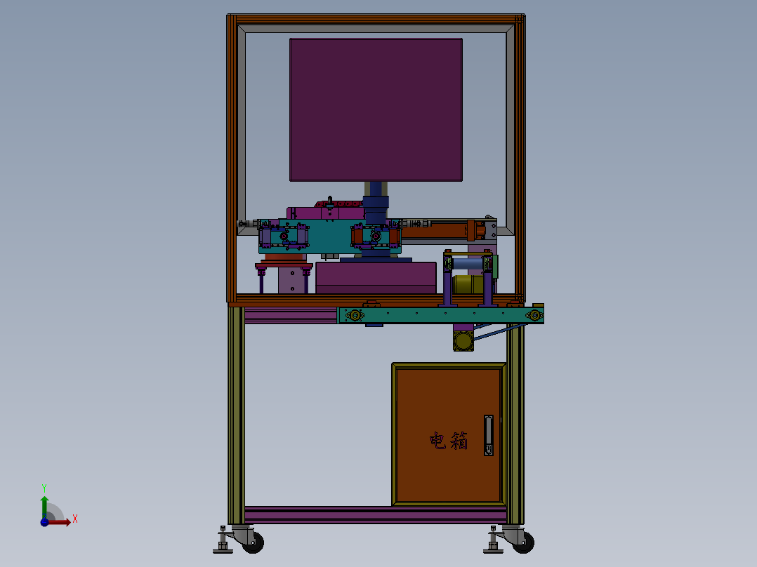 超声波焊接工装sw18可编辑前视图