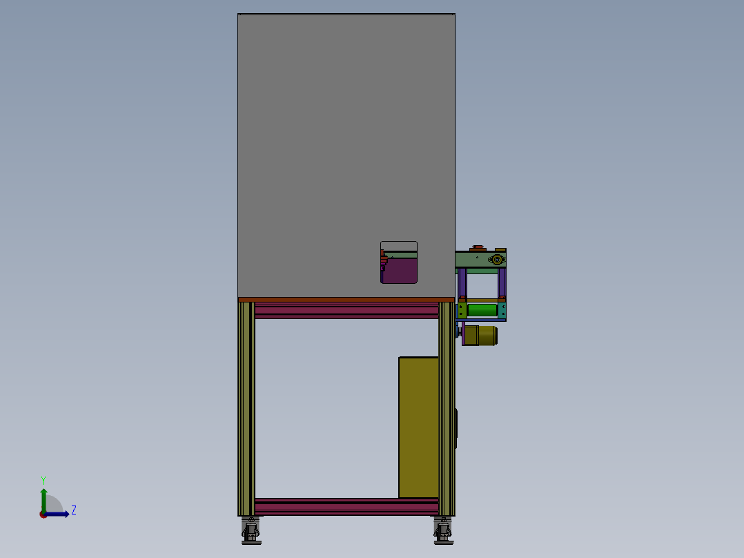 超声波焊接工装sw18可编辑左视图