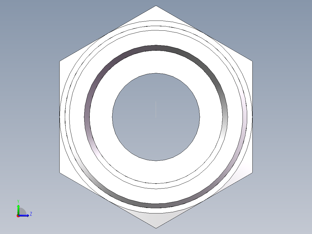 直通变径-GR、1D-42-52左视图
