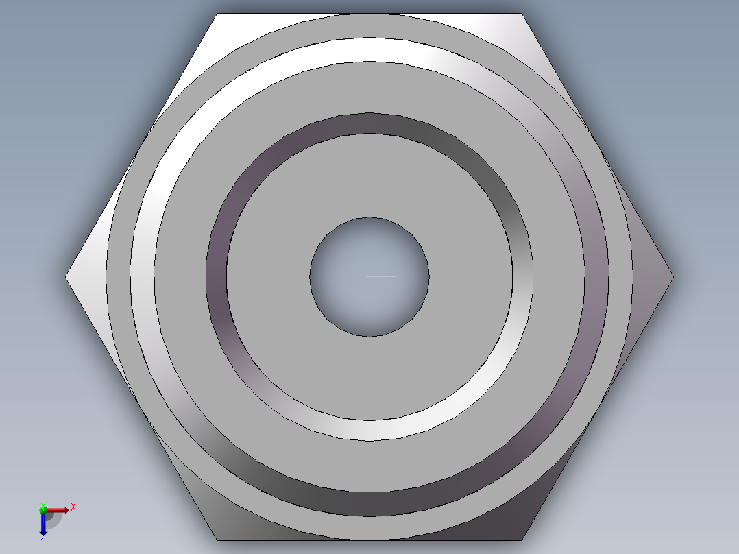 公制螺纹ED密封、1DM-20-14WD非标俯视图