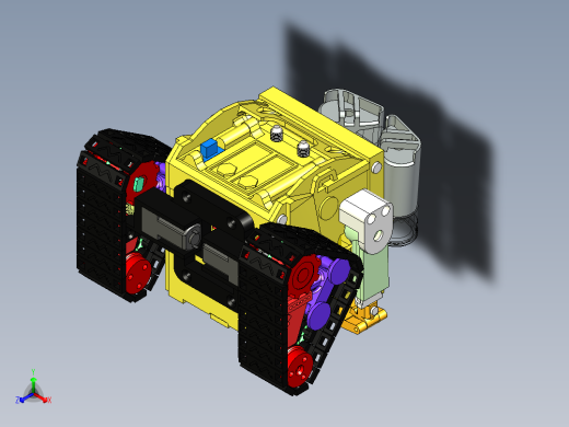 瓦力履带机器人