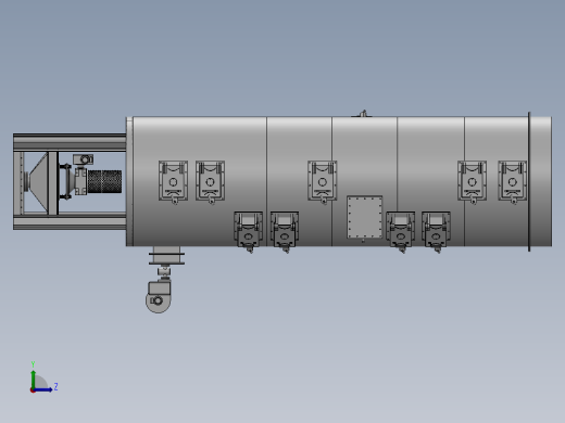 煤炉罐左视缩略图